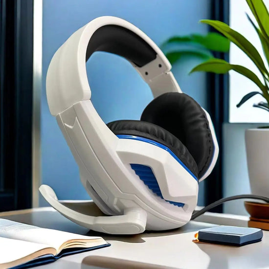H4 has wired headphones, PS4 gaming headphones, computer headphones, music headphones, online course and conference use, birthda